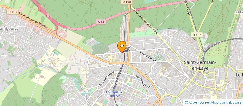 localisation de l'entreprise MADAME FREDERIQUE BENSOUSSAN à SAINT-GERMAIN-EN-LAYE