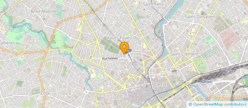 localisation de l'entreprise MADAME FREDERIQUE BERLANDIER à NANTES