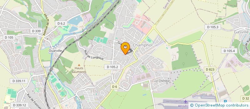 localisation de l'entreprise MADAME FREDERIQUE BERNARD à SAINT-AUBIN-DES-BOIS