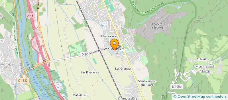 localisation de l'entreprise MADAME FREDERIQUE BERTHOLLEAU à VOREPPE