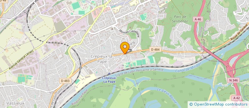 localisation de l'entreprise MADAME FREDERIQUE BEURTON  RILLIEUX-LA-PAPE