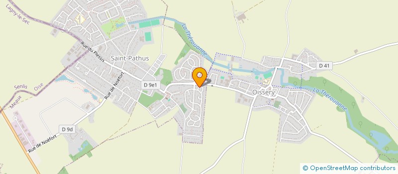 localisation de l'entreprise MADAME FREDERIQUE BIKONDO  SAINT-PATHUS