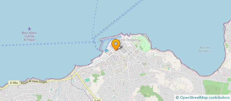 localisation de l'entreprise MADAME FREDERIQUE BISTAGNE à SAINT-TROPEZ