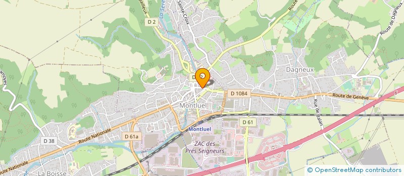 localisation de l'entreprise MADAME FREDERIQUE BOLLON à MONTLUEL