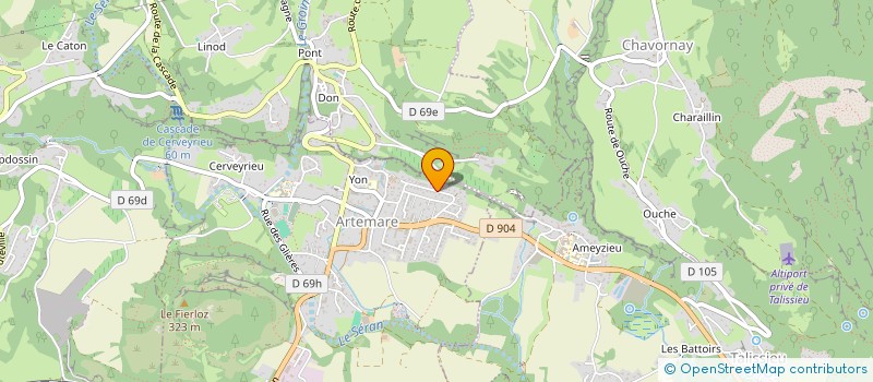 localisation de l'entreprise MADAME FREDERIQUE BOQUERAT  ARTEMARE