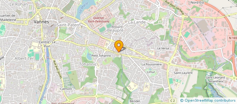 localisation de l'entreprise MADAME FREDERIQUE BOUCHER à SENE