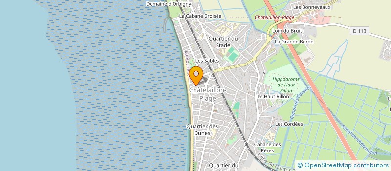 localisation de l'entreprise MADAME FREDERIQUE, BOUET à CHATELAILLON-PLAGE