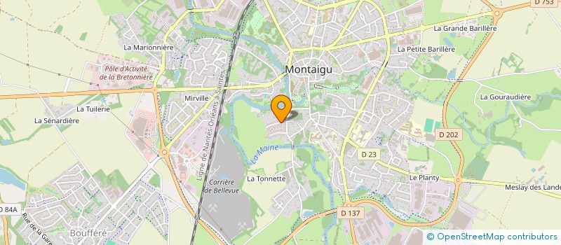 localisation de l'entreprise MADAME FREDERIQUE BOUVET  ARDENAY-SUR-MERIZE