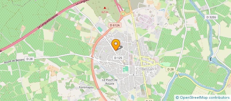 localisation de l'entreprise MADAME FREDERIQUE BOVEIL  BESSAN