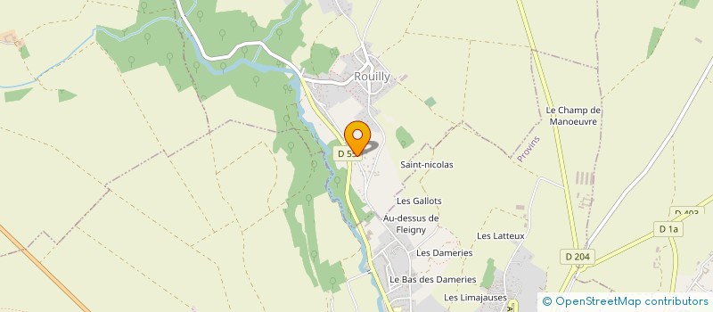 localisation de l'entreprise MADAME FREDERIQUE BROCHOT  ROUILLY