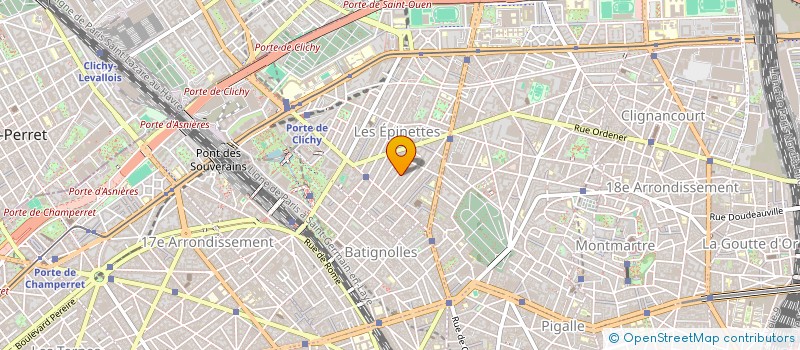 localisation de l'entreprise MADAME FREDERIQUE BROSSARD  PARIS