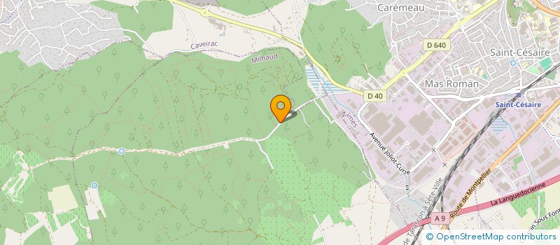 localisation de l'entreprise MADAME FREDERIQUE BRUGIROUX  MILHAUD