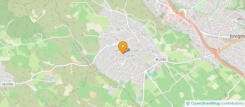 localisation de l'entreprise MADAME FREDERIQUE BRUN à SAINT-GEORGES-D'ORQUES
