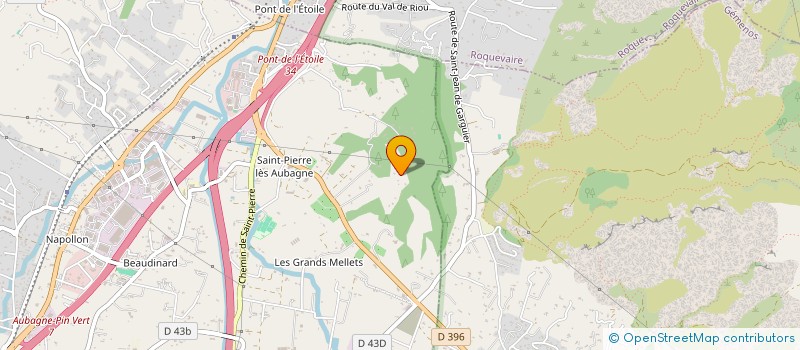 localisation de l'entreprise MADAME FREDERIQUE BUROT  AUBAGNE