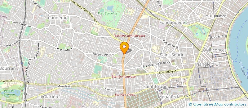 localisation de l'entreprise MADAME FREDERIQUE BUTTE à BORDEAUX