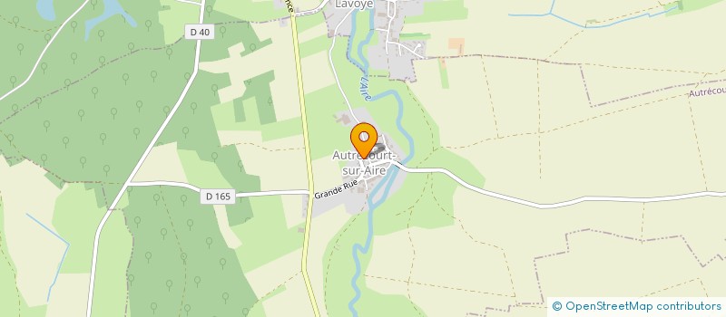 localisation de l'entreprise MADAME FREDERIQUE BYLICKI à AUTRECOURT-SUR-AIRE