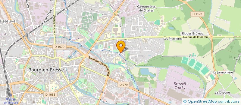 localisation de l'entreprise MADAME FREDERIQUE CAILLAT à BOURG-EN-BRESSE