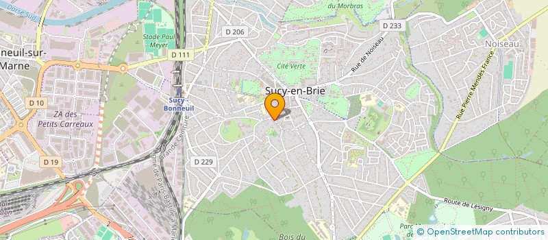 localisation de l'entreprise MADAME FREDERIQUE CATALA-FARRE  SUCY-EN-BRIE