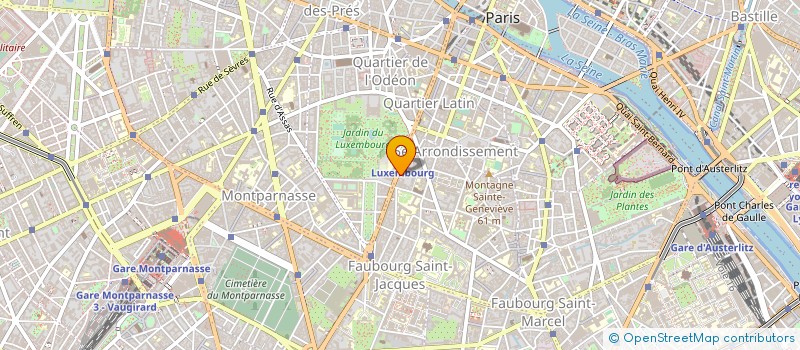 localisation de l'entreprise MADAME FREDERIQUE CHARBONNEAU  PARIS