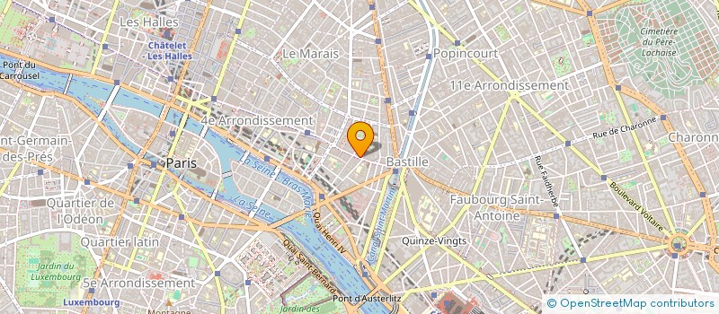 localisation de l'entreprise MADAME FREDERIQUE CHAUVEAUX  PARIS