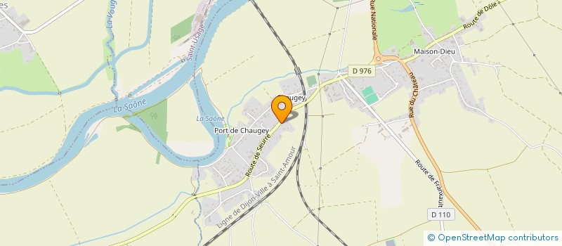 localisation de l'entreprise MADAME FREDERIQUE CHENOT  LOSNE