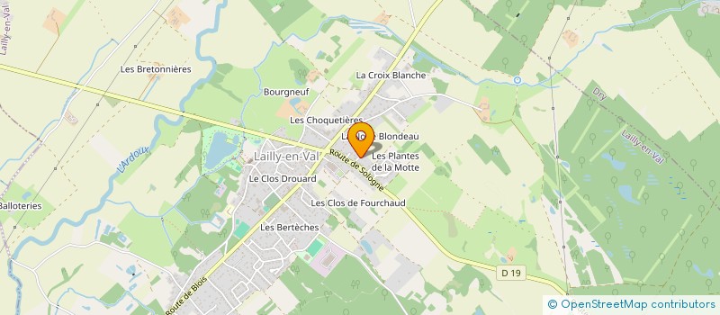 localisation de l'entreprise MADAME FREDERIQUE CHRISTINE REMY à LAILLY-EN-VAL