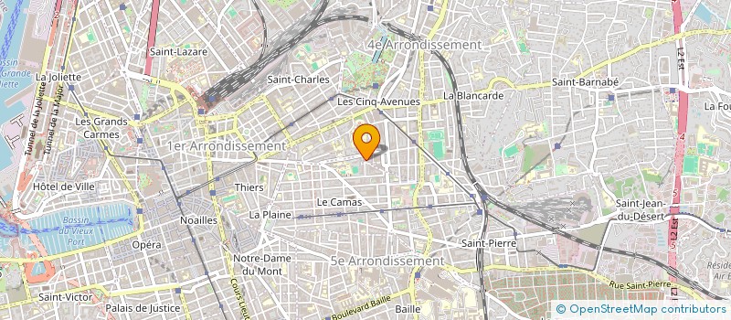 localisation de l'entreprise MADAME FREDERIQUE COHEN à MARSEILLE
