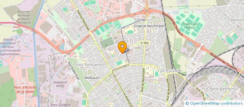 localisation de l'entreprise MADAME FREDERIQUE CORME  REIMS