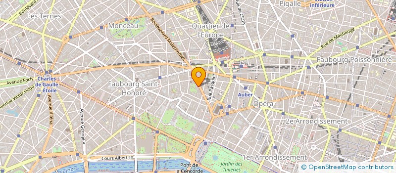 localisation de l'entreprise MADAME FREDERIQUE COSSON  PARIS