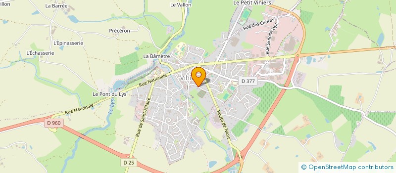 localisation de l'entreprise MADAME FREDERIQUE COULANGE à LYS-HAUT-LAYON