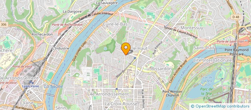 localisation de l'entreprise MADAME FREDERIQUE COURTIAL  CALUIRE-ET-CUIRE