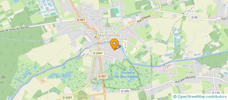 localisation de l'entreprise MADAME FREDERIQUE COVILLERS  MARCHIENNES