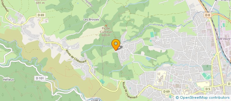 localisation de l'entreprise MADAME FREDERIQUE DAULNY  MONTBRISON