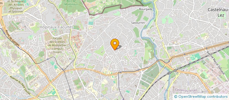 localisation de l'entreprise MADAME FREDERIQUE DAVIN à MONTPELLIER