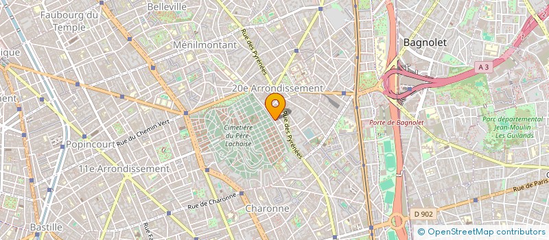 localisation de l'entreprise MADAME FREDERIQUE DECOIN  PARIS