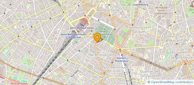 localisation de l'entreprise MADAME FREDERIQUE DEFRANCHI à PARIS