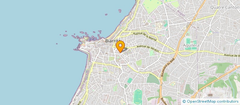 localisation de l'entreprise MADAME FREDERIQUE DELOS à BIARRITZ