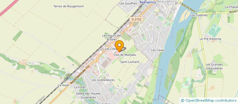 localisation de l'entreprise MADAME FREDERIQUE DENIZET à TAVERS