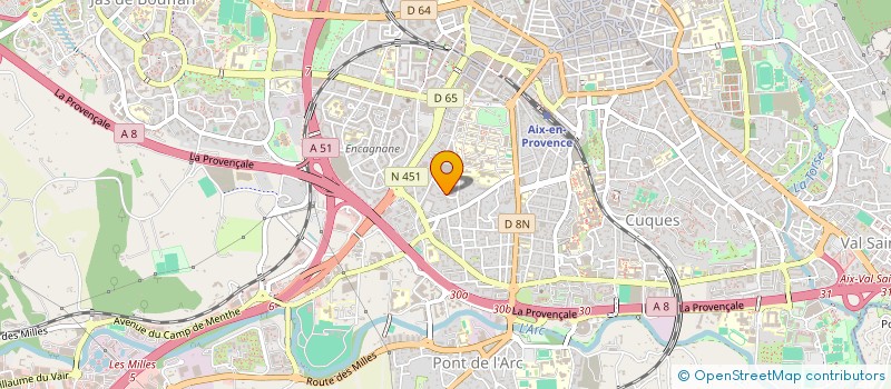 localisation de l'entreprise MADAME FREDERIQUE DIMARCO à AIX-EN-PROVENCE