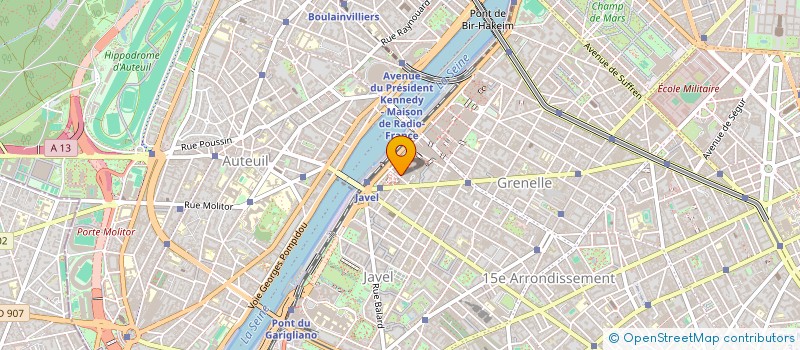 localisation de l'entreprise MADAME FREDERIQUE DJIAN  PARIS