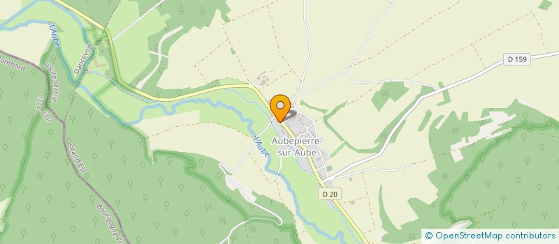 localisation de l'entreprise MADAME FREDERIQUE DROIN à AUBEPIERRE-SUR-AUBE