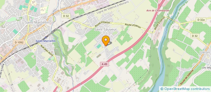 localisation de l'entreprise MADAME FREDERIQUE DUFOUR-GAUME  SAINT-SAUVEUR