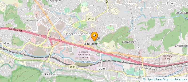 localisation de l'entreprise MADAME FREDERIQUE DUJARDIN  AUBAGNE