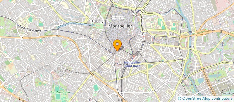 localisation de l'entreprise MADAME FREDERIQUE DUPUIS à MONTPELLIER