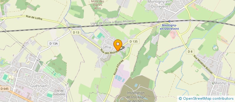 localisation de l'entreprise MADAME FREDERIQUE DUPUIS  LOFFRE