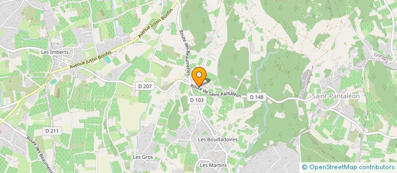 localisation de l'entreprise MADAME FREDERIQUE DURAN à GORDES