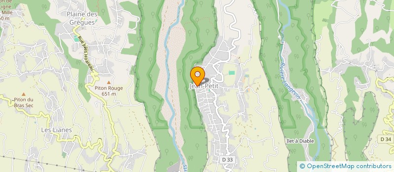 localisation de l'entreprise MADAME FREDERIQUE ELIZEON  SAINT-JOSEPH