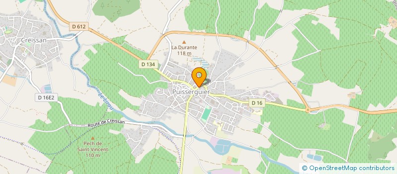 localisation de l'entreprise MADAME FREDERIQUE ENDLEN  PUISSERGUIER