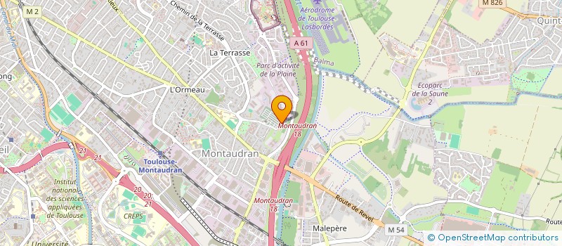 localisation de l'entreprise MADAME FREDERIQUE ETIENNE à TOULOUSE