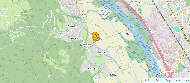 localisation de l'entreprise MADAME FREDERIQUE FAVRE à NOYAREY